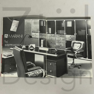 Executive Desk &#8216;BiG&#8217; by G. Faleschini for i4 Mariani Italy, 2000s | 5-Piece