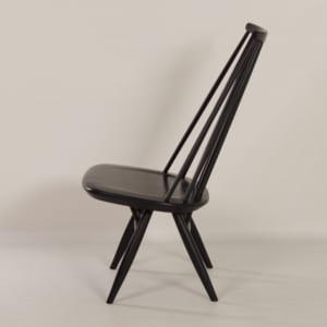 Black Mademoiselle Chair by Ilmari Tapiovaara for Asko, 1960s