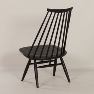 Black Mademoiselle Chair by Ilmari Tapiovaara for Asko, 1960s