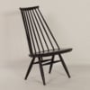 Black Mademoiselle Chair by Ilmari Tapiovaara for Asko, 1960s