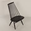 Black Mademoiselle Chair by Ilmari Tapiovaara for Asko, 1960s