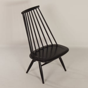 Black Mademoiselle Chair by Ilmari Tapiovaara for Asko, 1960s