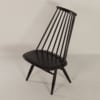 Black Mademoiselle Chair by Ilmari Tapiovaara for Asko, 1960s