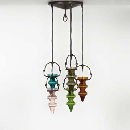 Stalactite Pendant Lamp by Nanny Still for Massive & Val Saint Lambert, 1960s