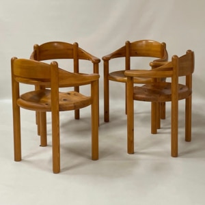 Danish Dining Chairs by Rainer Daumiller for Hirtshals Sawmill, 1960s | Set of 4