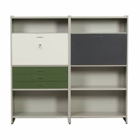 Storage unit 5600 with secretaire by Andre Cordemeyer for Gispen, 1950s