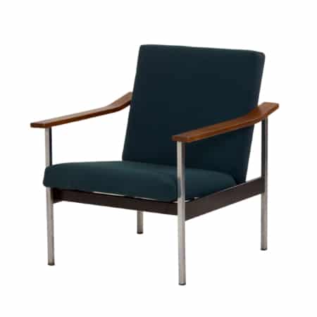 Adjustable Gispen 1424 Easy Chair by Andre Cordemeyer, 1960s | New Green Ploeg Upholstery