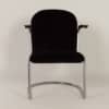 Original 413 Cantilever Armchair by W.H. Gispen for Gispen, 1950s &#8211; Reupholstered with Rib