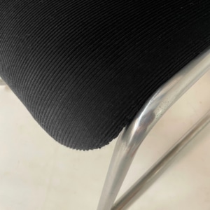 Original 413 Cantilever Armchair by W.H. Gispen for Gispen, 1950s &#8211; Reupholstered with Rib