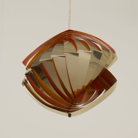 Danish Konkylie Pendant by Louis Weisdorf for Lyfa, 1960s