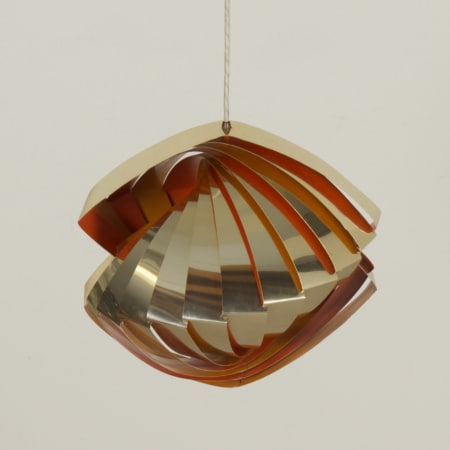 Danish Konkylie Pendant by Louis Weisdorf for Lyfa, 1960s