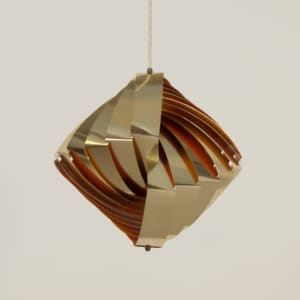 Danish Konkylie Pendant by Louis Weisdorf for Lyfa, 1960s