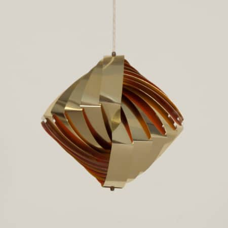 Danish Konkylie Pendant by Louis Weisdorf for Lyfa, 1960s