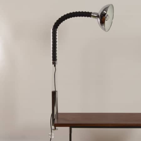 Chrome Table  Lamp with Flexible Arm from Cosack, 1970s