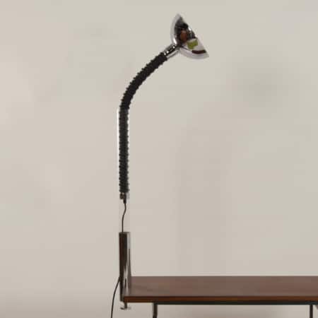 Chrome Table  Lamp with Flexible Arm from Cosack, 1970s