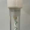 White Plexiglass Floor Lamp by Harco Loor, 1980s