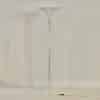 White Plexiglass Floor Lamp by Harco Loor, 1980s