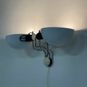 Libellule Wall Lamp by Harveiluce iGuzzini, Italy, 1970s.