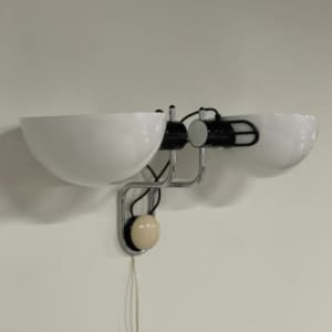 Libellule Wall Lamp by Harveiluce iGuzzini, Italy, 1970s.