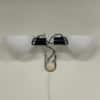 Small Alliance Ceiling Lamp with Orange Rings by RAAK, 1970s – 1st Edition