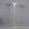 White Plexiglass Floor Lamp by Harco Loor, 1980s