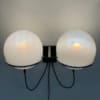Tolkien &#8216;Lord of the Rings&#8217; Wall Lamp with Two Morning Mist Glass Balloons by RAAK, 1970s