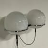 Tolkien &#8216;Lord of the Rings&#8217; Wall Lamp with Two Morning Mist Glass Balloons by RAAK, 1970s