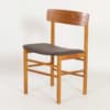 Danish Chair in Teak and New Brown Leather by Farstrup, 1960s