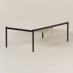 White Coffee Table 3651 by Coen de Vries for Gispen &#8211; 1960s