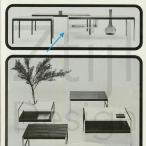 White Coffee Table 3651 by Coen de Vries for Gispen &#8211; 1960s