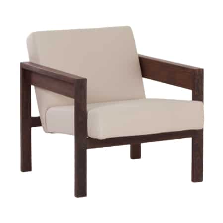 Wengé Armchair sz25/sz80 by Hein Stolle for 't Spectrum, 1950s - New Upholstery