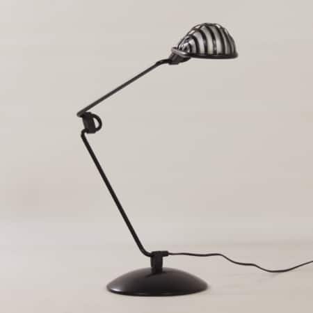 Black Igloo Desk Lamp by Tommaso Cimini for Lumina, 1980s