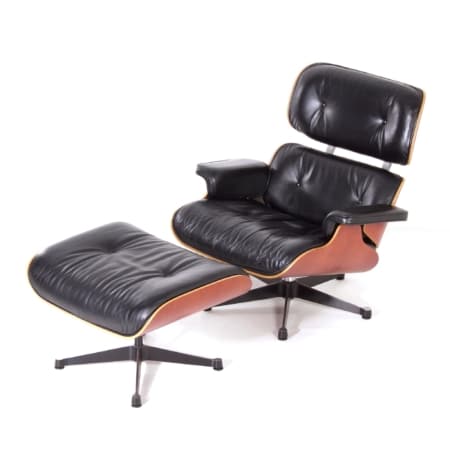 Lounge Chair with Ottoman by Charles & Ray Eames for Vitra, 1990s