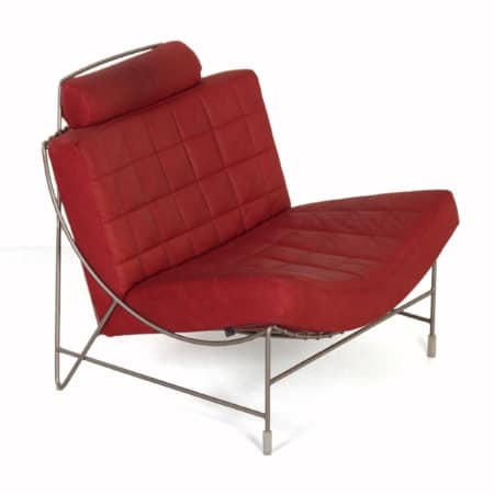 Red Volare Easy Chair by Jan Armgard for Leolux, 2012