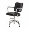 Black Result Chairs by Friso Kramer and Wim Rietveld for Ahrend de Cirkel, 1960s | 6 chairs