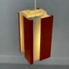 Orange Pendant 4101 by by J.J.M. Hoogervorst for Anvia, 1960s