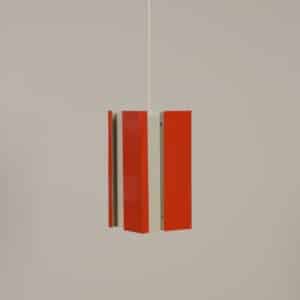 Orange Pendant 4101 by by J.J.M. Hoogervorst for Anvia, 1960s