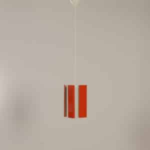 Orange Pendant 4101 by by J.J.M. Hoogervorst for Anvia, 1960s