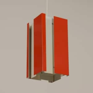 Orange Pendant 4101 by by J.J.M. Hoogervorst for Anvia, 1960s