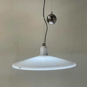Large Manta Pendant by Franco Bresciani for Guzzini, 1970s