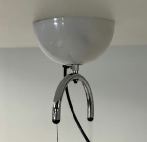 Large Manta Pendant by Franco Bresciani for Guzzini, 1970s