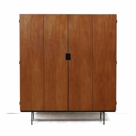 Teak Wardrobe KU14 by Cees Braakman for Pastoe, 1950s