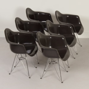 DAR Chairs by Charles Eames for Modernica, 2000s &#8211; Set of Six