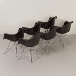 DAR Chairs by Charles Eames for Modernica, 2000s &#8211; Set of Six
