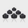 Glass Table Lamp by Goffredo Reggiani for Reggiani, 1960s