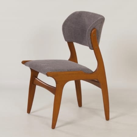 Danish Dining Chairs, 1960s &#8211; Set of 4 with New Upholstery