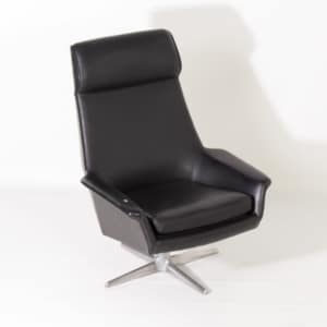 Swedish Swivel Chair Köge for Ikea, 1960s