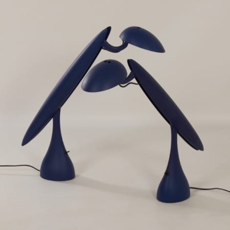 Pair Heron Table Lamps by Isao Hosoe for Luxo, 1990s