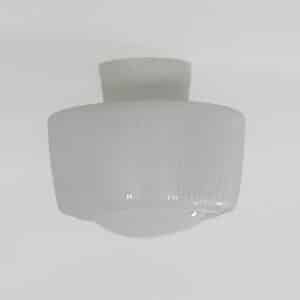 Vintage Ceiling Lamp with two Glass Shades by Niko, 1960s