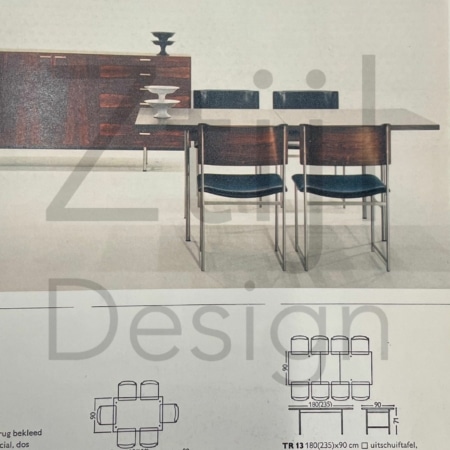 Dining Table TR 13 by Cees Braakman for Pastoe, 1960s